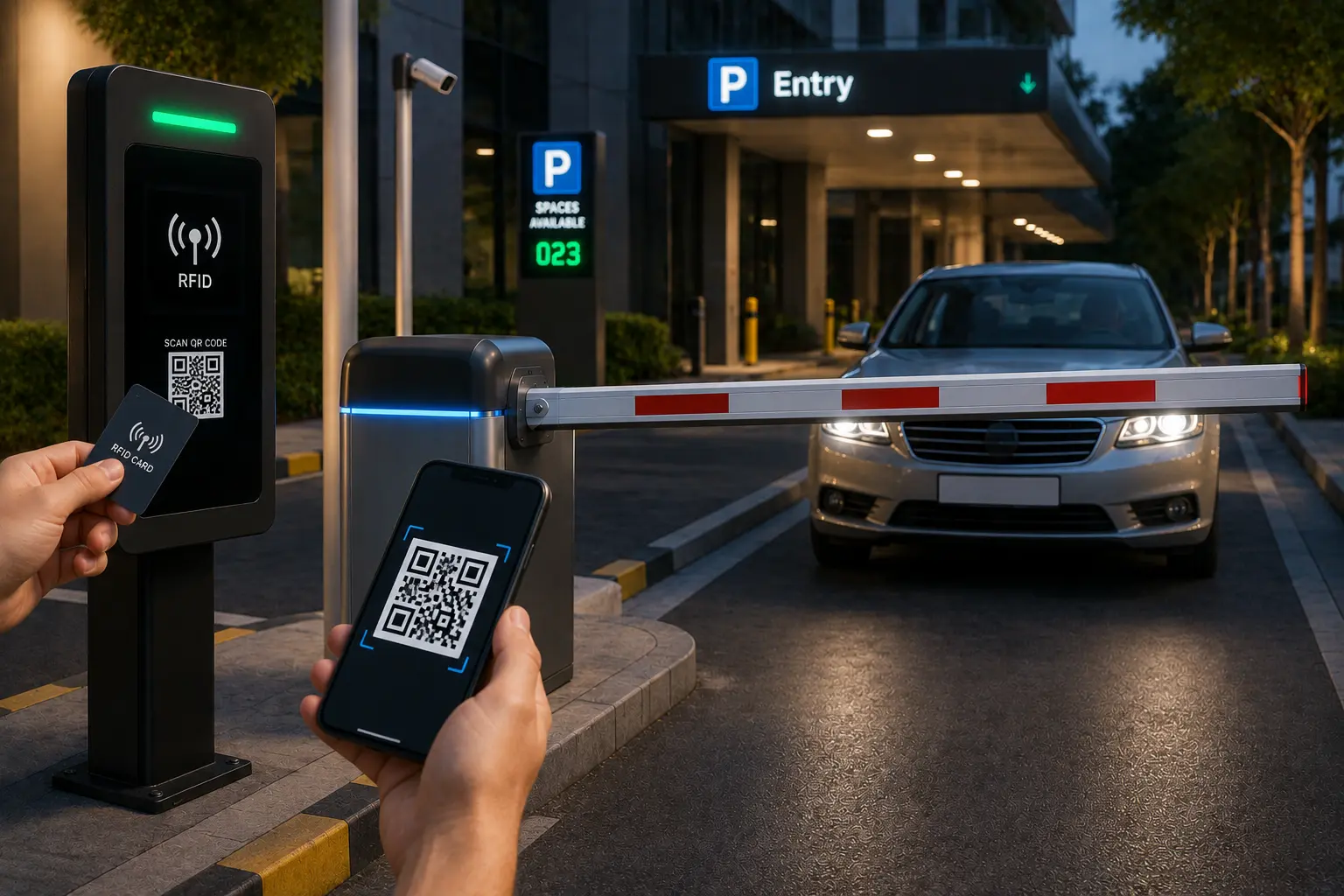 RFID / QR Code Access