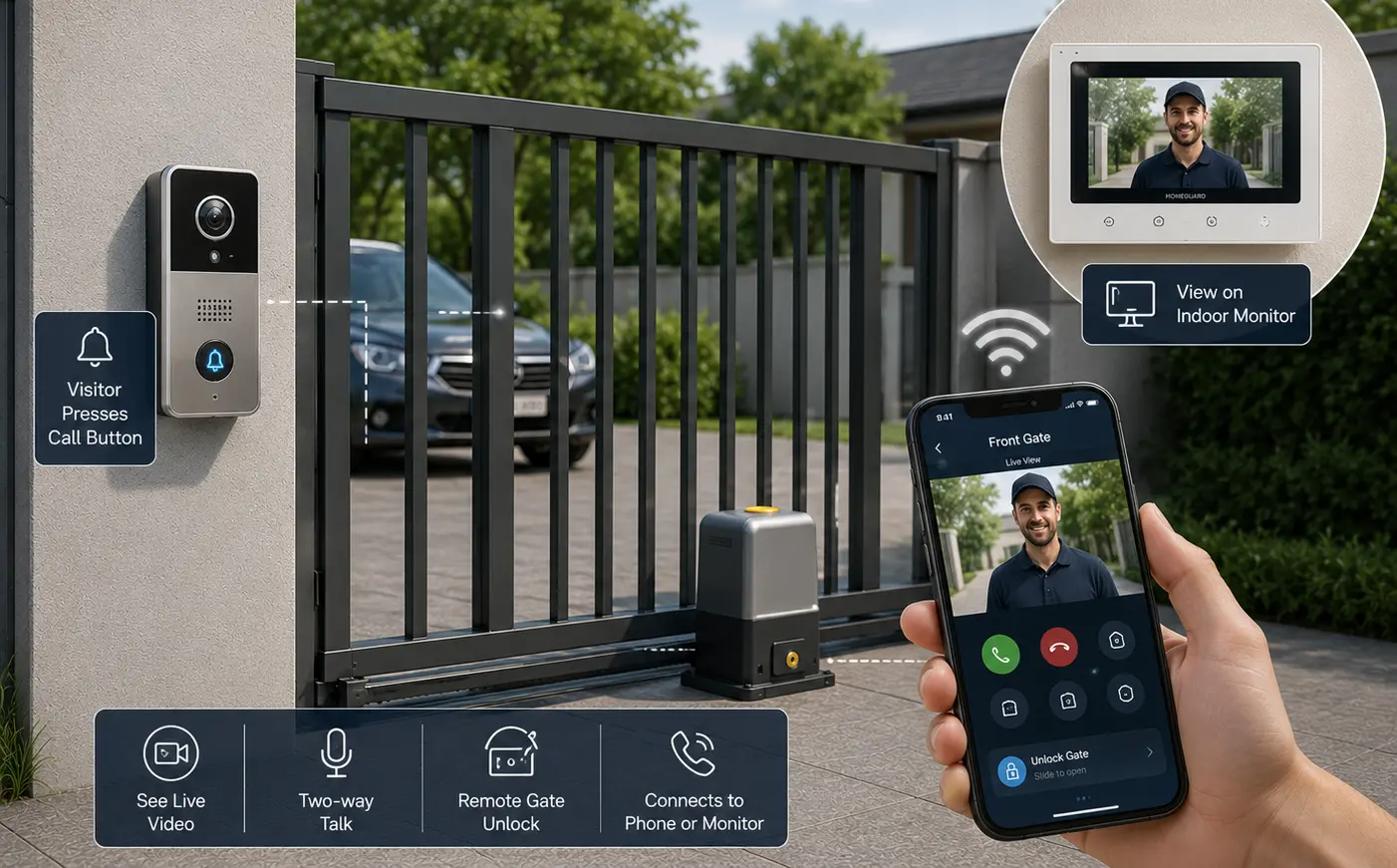 Video Door Phone Integration